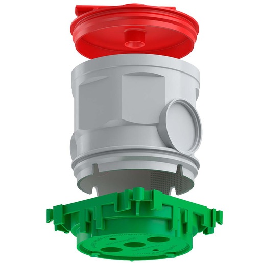 Betonbau Decken-Verbindungsdose